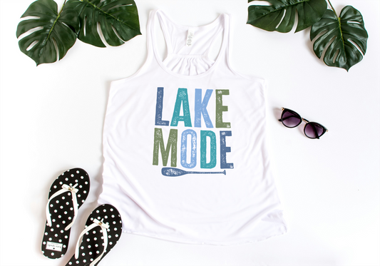 Lake Mode with paddle
