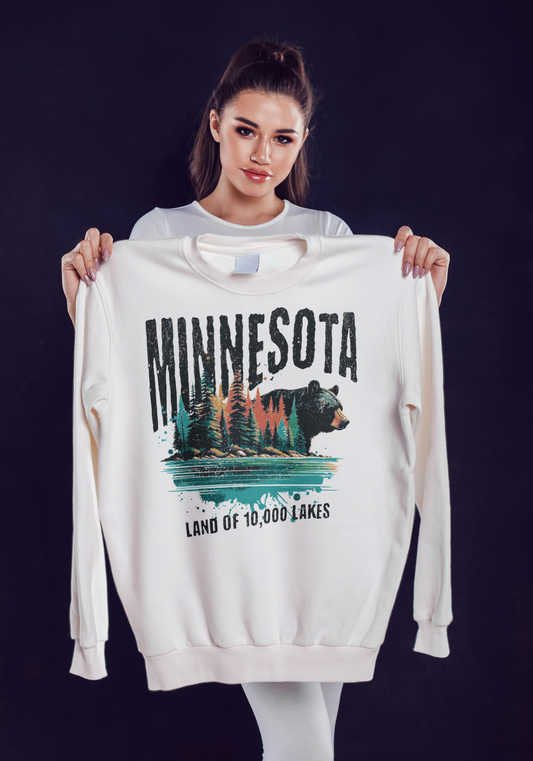 Minnesota Land of 10,000 lakes
